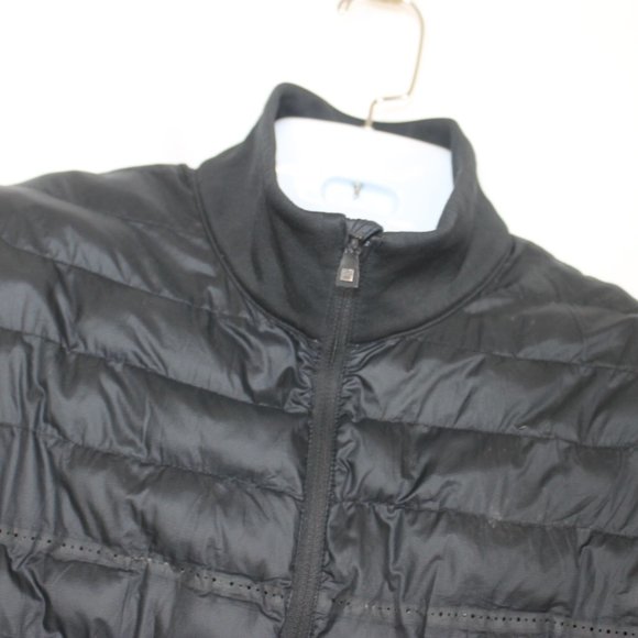 NIKE GOLF AEROLOFT Black Puffer Jacket Coat Woman Size XL Full Zipper Front L/S - Picture 6 of 14